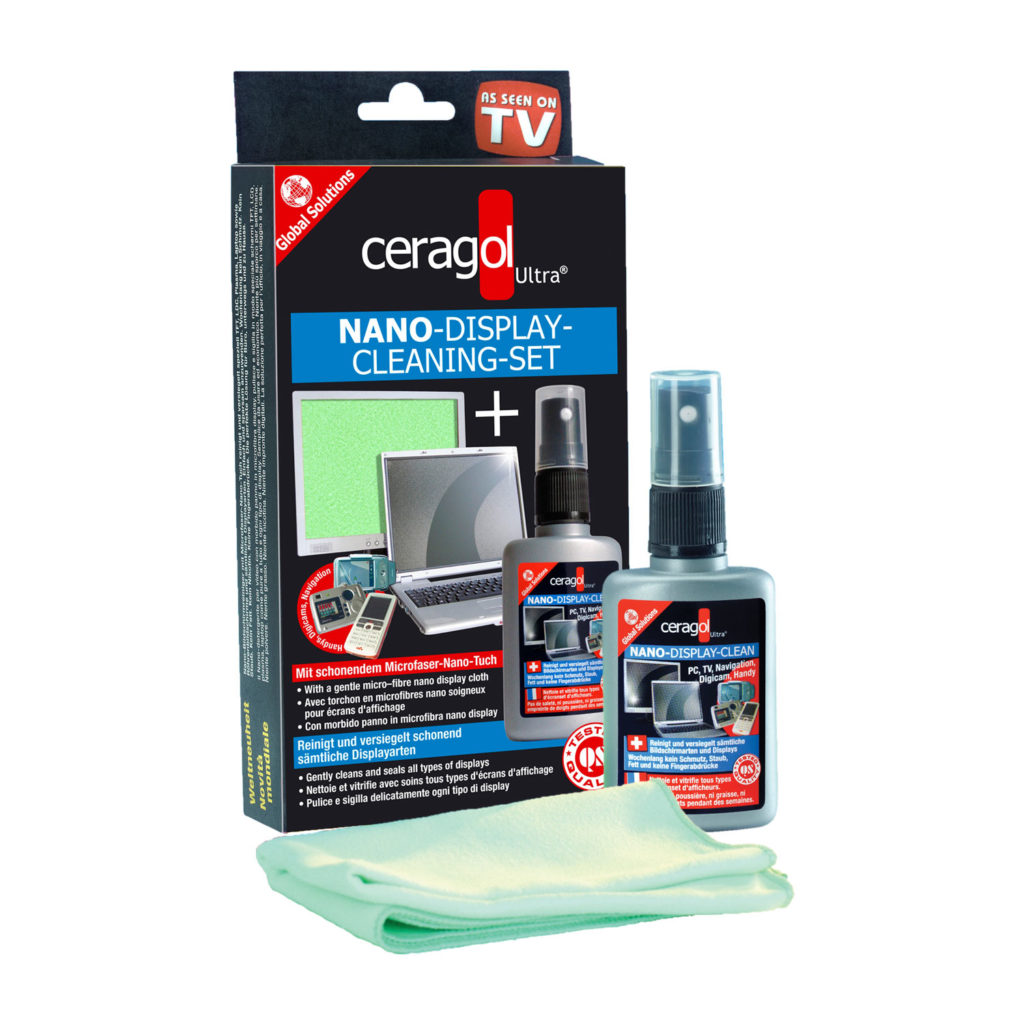 Display Cleaning Set - mit Inhalt
