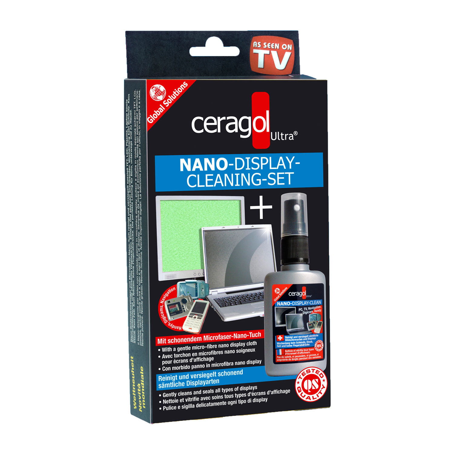 Display Cleaning Set ceragol ultra